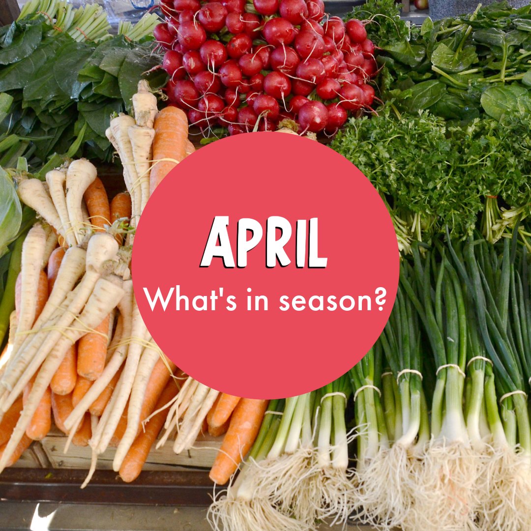 April is showering us with loads of delicious seasonal fruits and veggies 🥕 

Look out for carrots, spring onions and new potatoes, plus so much more.

Head to our website for a longer list: bit.ly/LFHW_April