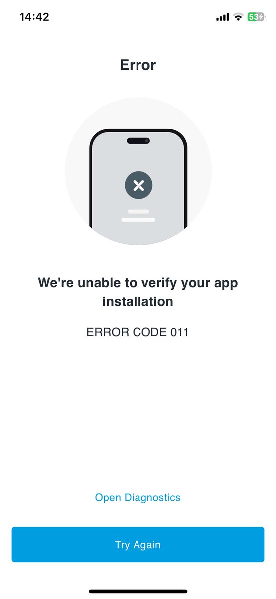 VanHeerden26's tweet photo. @CapitecBankSA  what is going on with your app( FYI) using a iphone https://t.co/pSwXlp6XAS