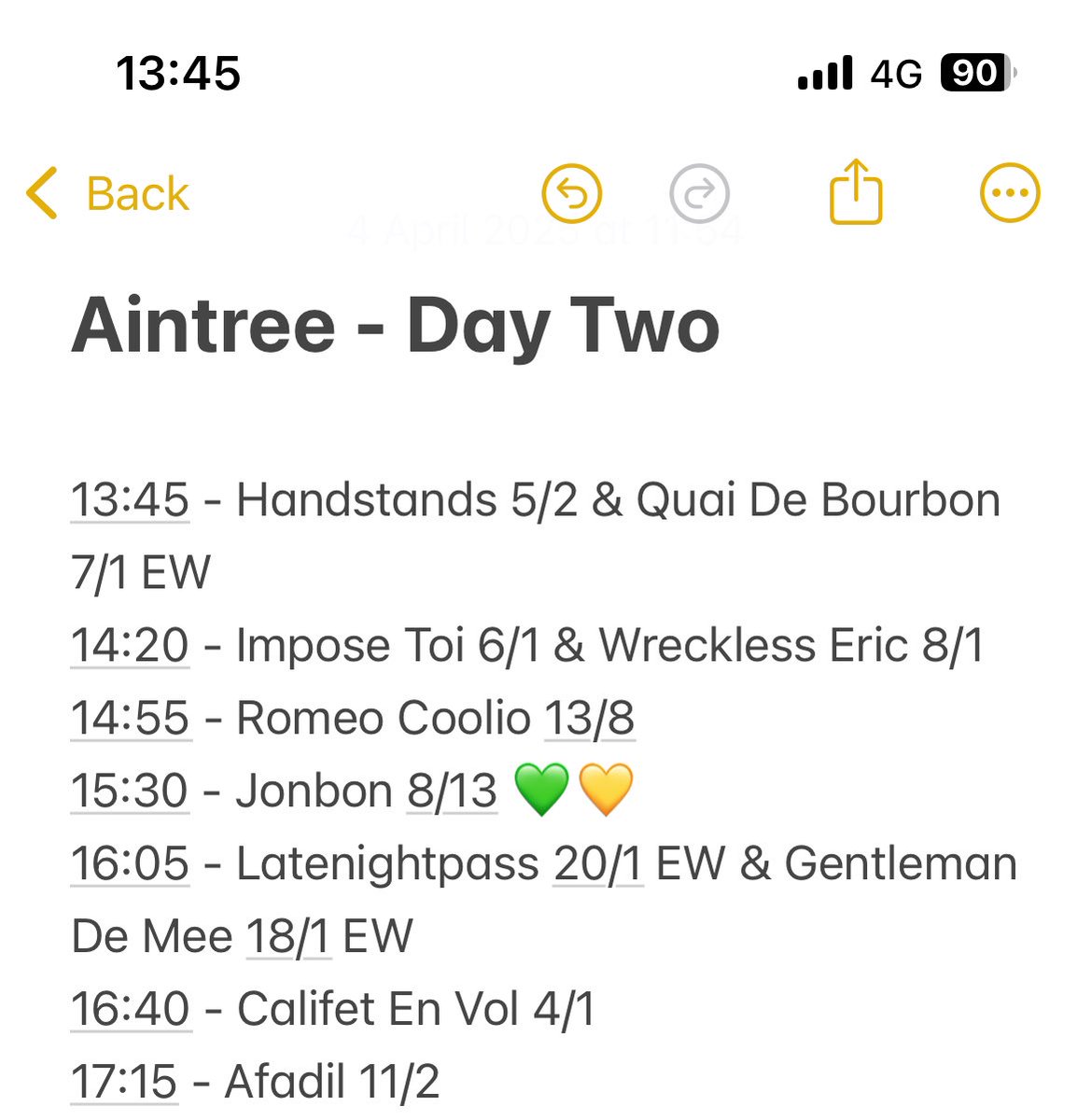 ColeLittle95's tweet image. Aintree Day 2 - Let’s go