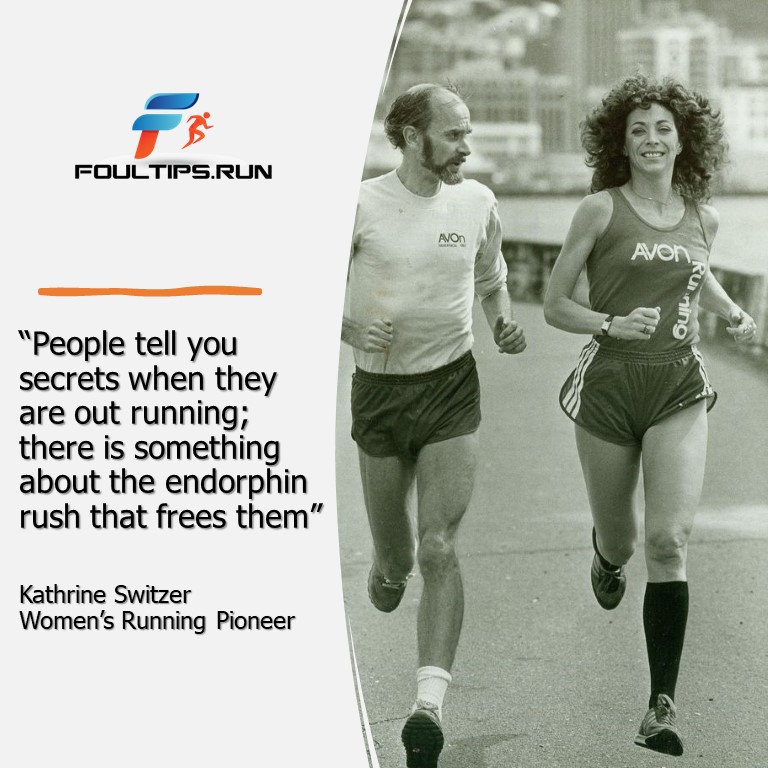 foultips's tweet image. A running quote by one of the icons of the sport: Kathrine Switzer.

#KathrineSwitzer #RunningQuotes #running