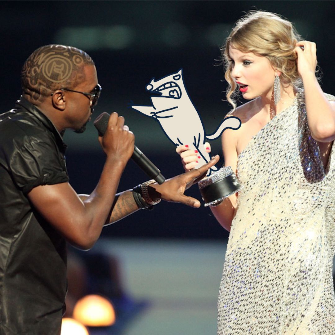 slowmo_cat's tweet photo. Taylor held the trophy.
Kanye held the mic.
Slowmo held the moment.

#SlowmoCat #LifeOfCat #KanyeWest #TaylorSwift #MemecoinSeason #Solana
#Solana #solanamemecoin https://t.co/pXyorHcRPo