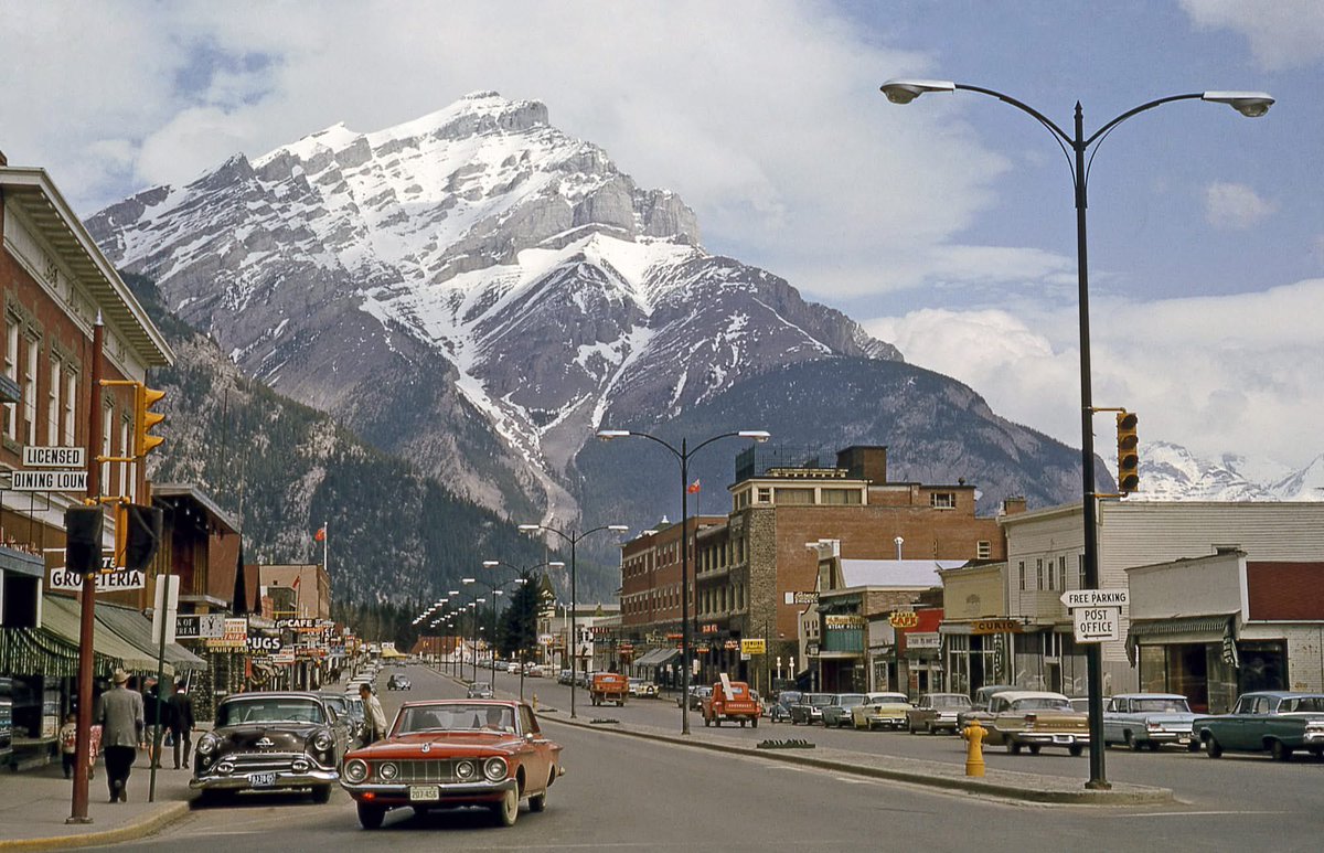 Banff, Alberta in 1964.