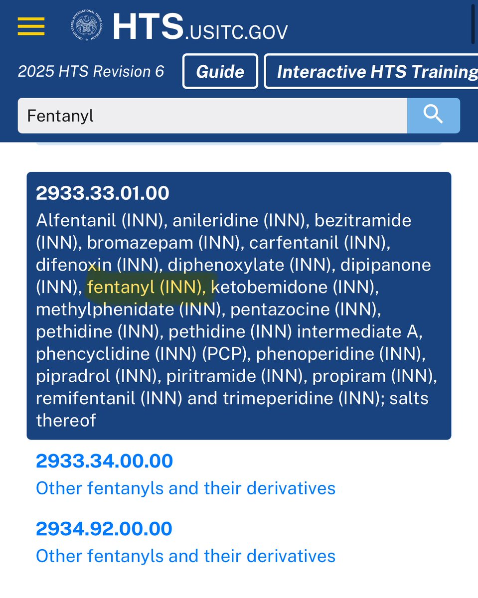 So there’s a long list of exemptions to Trump’s new tariffs. Guess what’s exempted? Fentanyl.