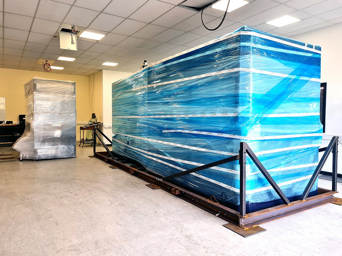 DesignProLtd's tweet image. PROJECT MILESTONE
This week, our latest automation solution shipped!
The machine features 3 specialised modules working together to assemble, test & inspect, and package medical device products with exceptional precision.
#MedTech #Automation #Manufacturing #ProjectMilestone