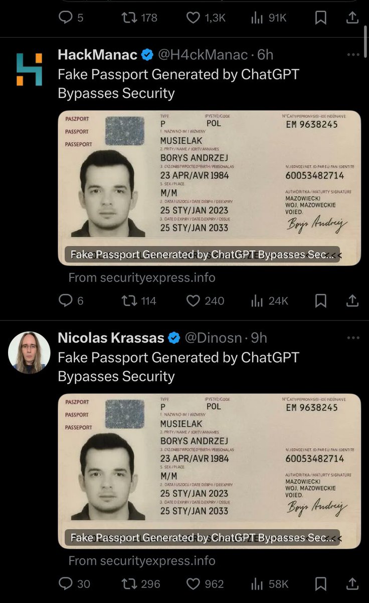 Always reading the same info multiple times… Twitter now is like a bot space. 

Please, just retweet the original tweet; stop copying the tweet of others… 

<a href="/H4ckManac/">Hackmanac</a> and <a href="/Dinosn/">Nicolas Krassas</a>