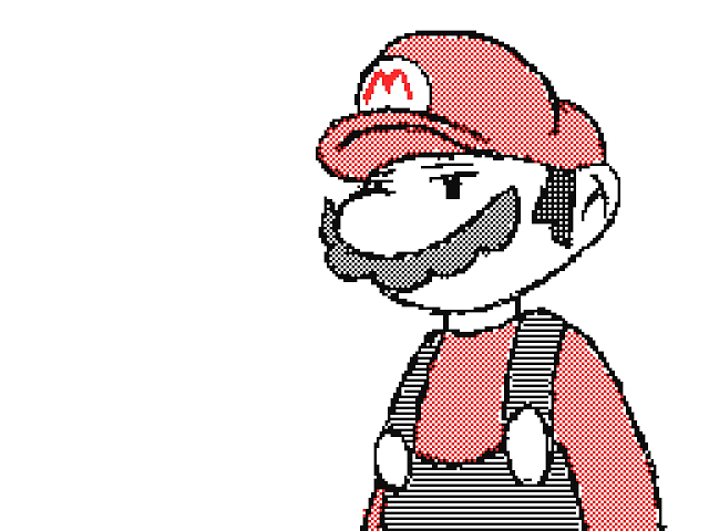 マリオ 「同世代の中で当たり前みたいに馴染んでいたけどこいつマリオじゃなさ過ぎる 」|清藤のイラスト