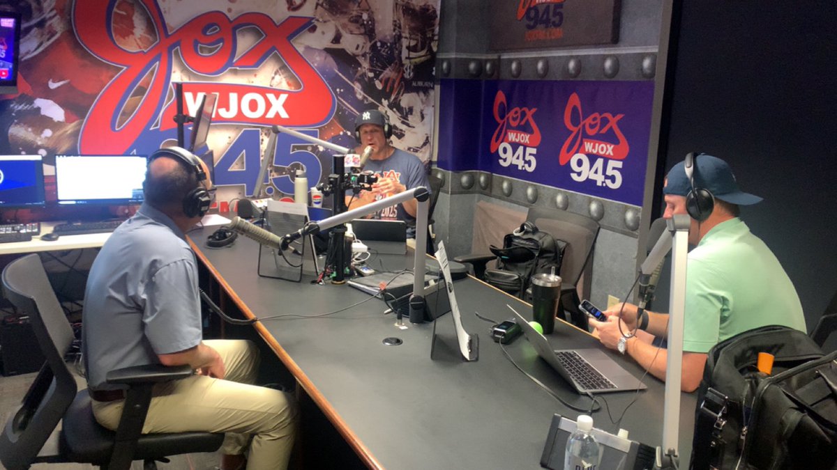 McElroy and Cubelic in the Morning (@macandcube) on Twitter photo Talking spring ๐๐ with <a href="/SamfordFootball/">Samford Football</a> head coach <a href="/HatchAttack1/">Chris Hatcher</a> LIVE!! <a href="/WJOX945/">WJOX 94.5 FM</a> Talking spring ๐๐ with <a href="/SamfordFootball/">Samford Football</a> head coach <a href="/HatchAttack1/">Chris Hatcher</a> LIVE!! <a href="/WJOX945/">WJOX 94.5 FM</a>