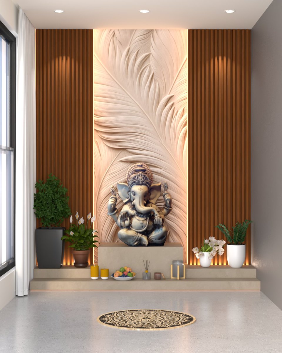 Ankit_261287's tweet image. Pooja Room Where the Heart finds Solace 🙏🏻♥️🌼

#poojaroom #Devotionals #interior #design #3d #vray #sketchup #mood #vibes #Trending #render #homedecor 

Contact us at 
Er. Ankit Kondal
+91-70099-20739