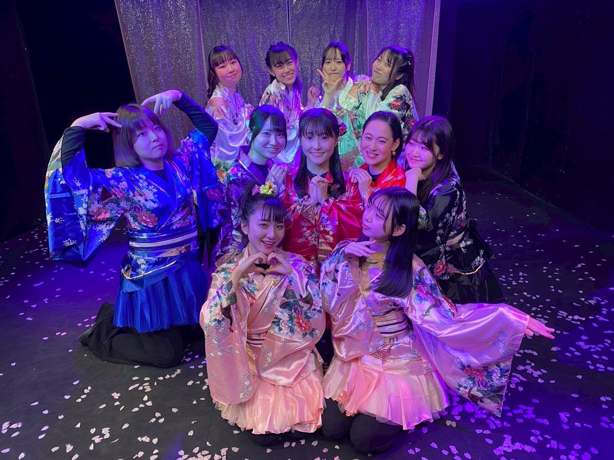 #サクラガールズ 
全公演終了いたしました✨
ご来場、ご視聴いただいた皆様ありがとうございました！！