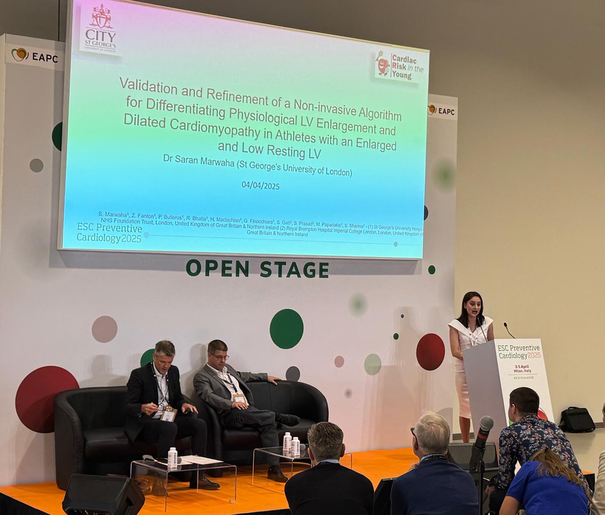 Dr Saran K Marwaha (@drsaranmarwaha) on Twitter photo Athlete's heart or DCM? When a strong heart mimics a sick one — decoding the difference at EAPC. <a href="/CityStG_Health/">School of Health & Medical Sciences</a> <a href="/CRY_UK/">CRY</a> <a href="/SSharmacardio/">Sanjay Sharma</a> <a href="/MichaelPapadak2/">Prof Michael Papadakis</a> <a href="/DrRaghavBhatia/">Raghav Bhatia</a> <a href="/DrDanTardo/">Daniel Tardo</a> @ Athlete's heart or DCM? When a strong heart mimics a sick one — decoding the difference at EAPC. <a href="/CityStG_Health/">School of Health & Medical Sciences</a> <a href="/CRY_UK/">CRY</a> <a href="/SSharmacardio/">Sanjay Sharma</a> <a href="/MichaelPapadak2/">Prof Michael Papadakis</a> <a href="/DrRaghavBhatia/">Raghav Bhatia</a> <a href="/DrDanTardo/">Daniel Tardo</a> @