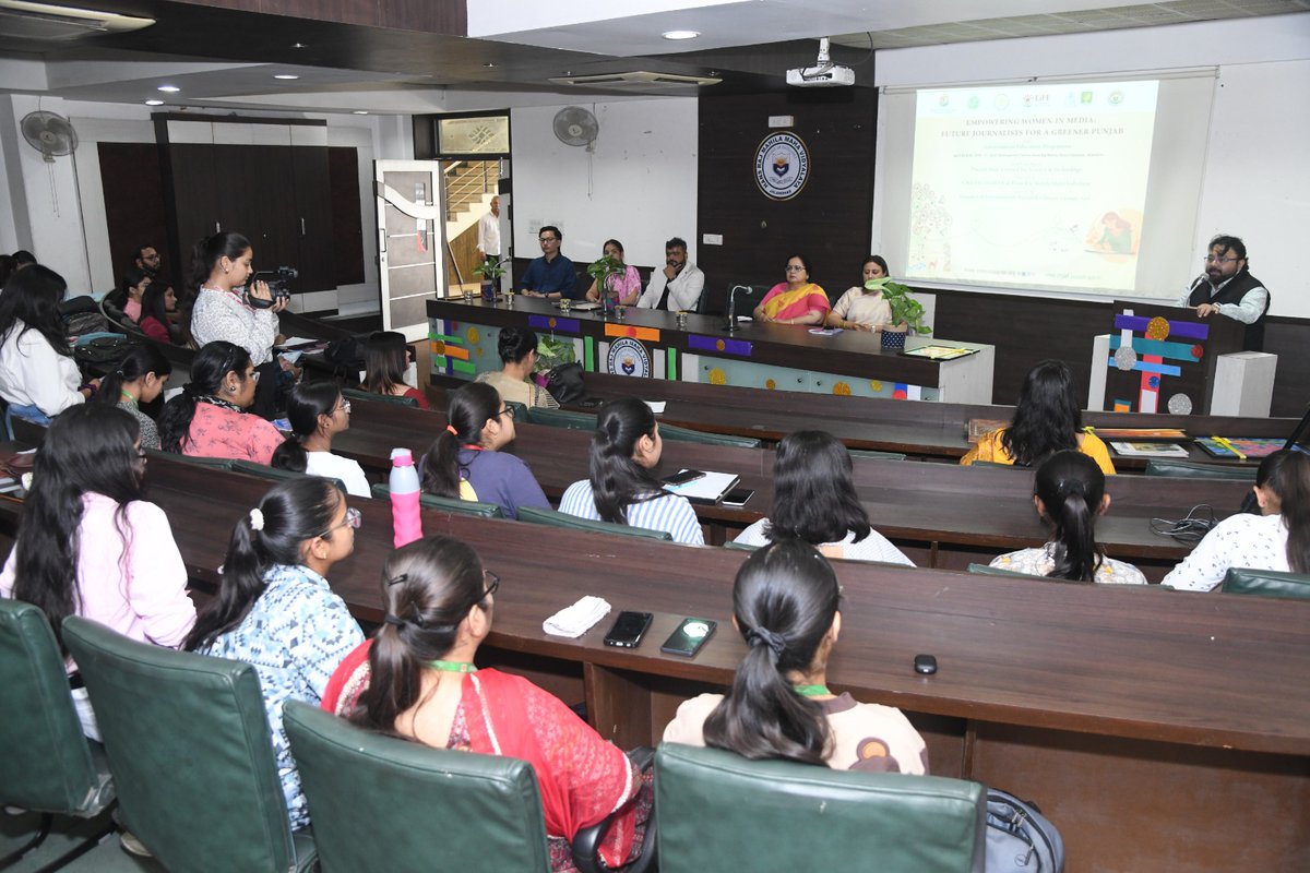 HMV College (@hmvcollege) on Twitter photo @hrmmv_jalandhar hosts a 2-day #EnvironmentalJournalism workshop with @PSCST_Pb & @CMSVatavaran. 90 women journalism students trained by <a href="/MongabayIndia/">Mongabay India</a>’s Manish C. Mishra
@MoEFCC @CMOPb <a href="/PIB_India/">PIB India</a> <a href="/PIBChandigarh/">PIB in Chandigarh</a> @ChiefSecPb <a href="/PritpalPSCST/">Pritpal Singh</a> @ksbathpscst <a href="/thkurmandakini/">Mandakini Thakur</a>
#WomenInMedia @hrmmv_jalandhar hosts a 2-day #EnvironmentalJournalism workshop with @PSCST_Pb & @CMSVatavaran. 90 women journalism students trained by <a href="/MongabayIndia/">Mongabay India</a>’s Manish C. Mishra
@MoEFCC @CMOPb <a href="/PIB_India/">PIB India</a> <a href="/PIBChandigarh/">PIB in Chandigarh</a> @ChiefSecPb <a href="/PritpalPSCST/">Pritpal Singh</a> @ksbathpscst <a href="/thkurmandakini/">Mandakini Thakur</a>
#WomenInMedia