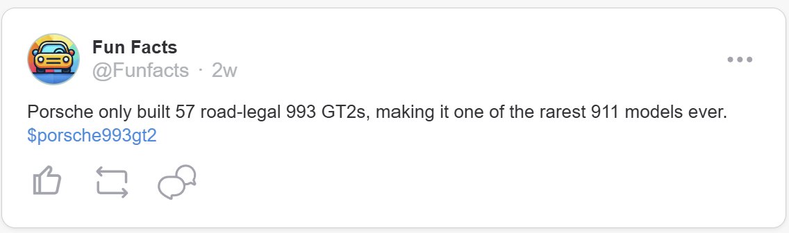 So the Guntherwerks 700hp GT2 RS is really rare.