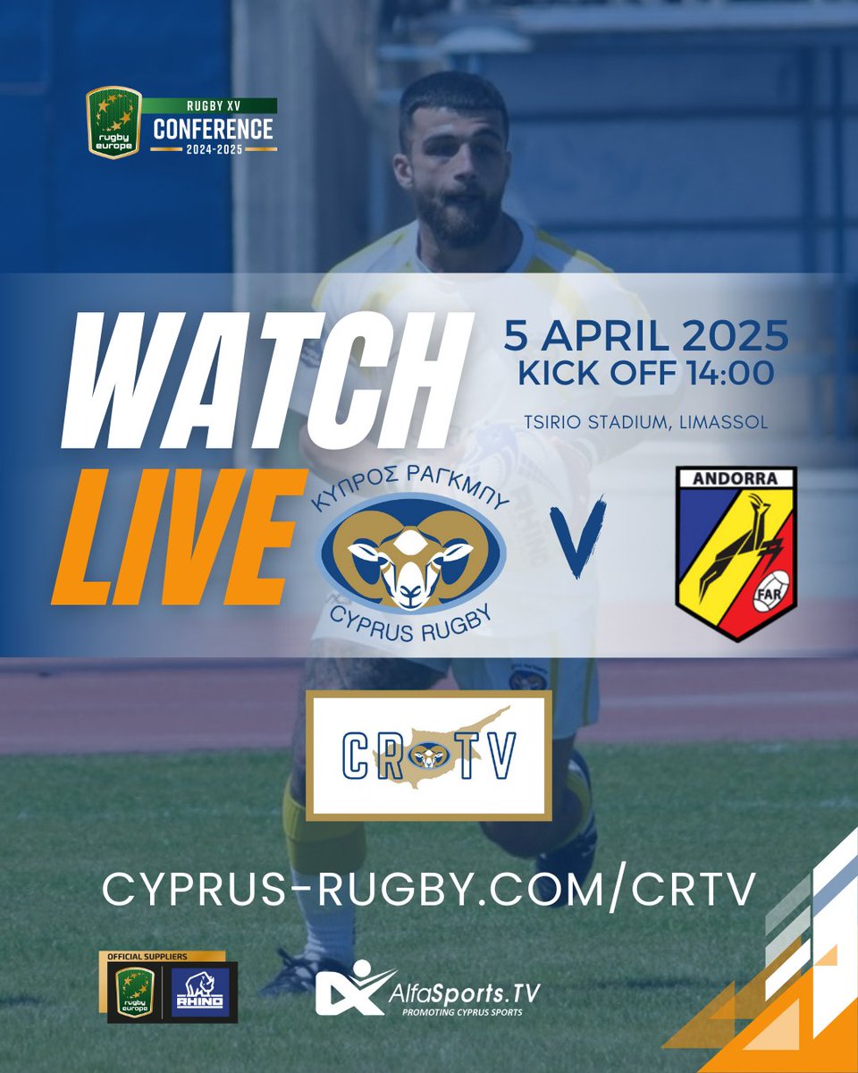 ＷＡＴＣＨ ＬＩＶＥ
⬇ ⬇ ⬇
cyprus-rugby.com/crtv