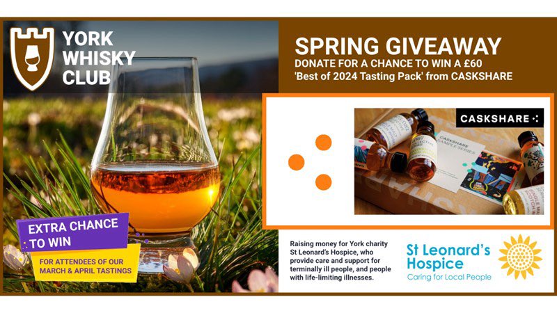 YorkWhiskyClub's tweet image. Love 🥃?

Want to support @StLeonardsYork, an amazing York charity supporting people with life limiting illnesses?

Do both in our #SpringGiveaway

justgiving.com/page/yorkwhisk…
