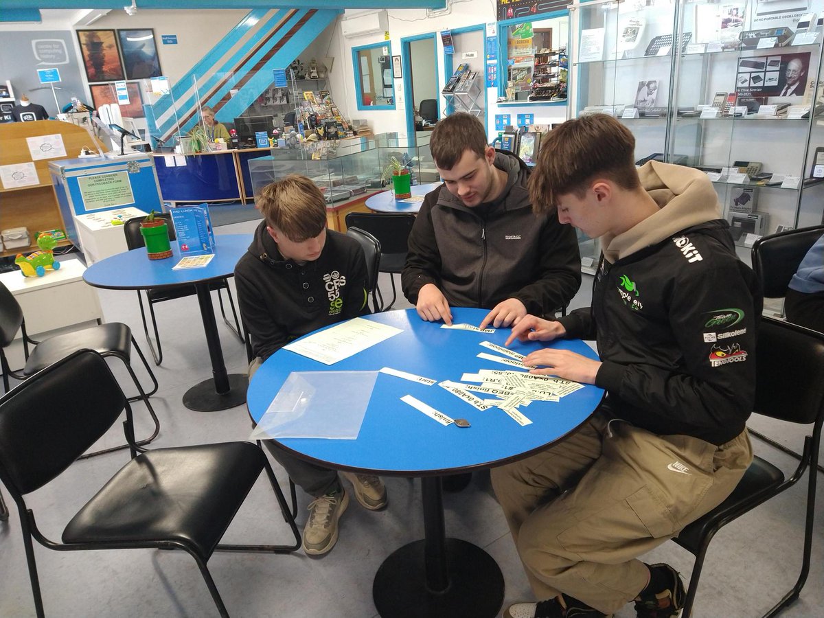 Our BTEC Computing students got hands-on with early programming, some iconic arcade games and the development of algorithms when they visited the <a href="/computermuseum/">Computing History</a> this week. 🖥️💾🕹️