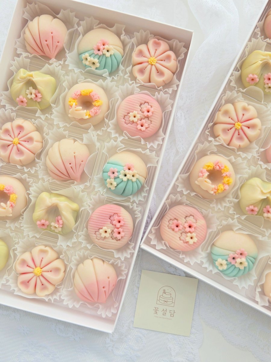 #RT이벤트

드디어 봄이 왔습니다!!🌸🩷❤️
그동안 추운 겨울을 열심히 버텨낸 모두에게 감사하며 앞으로도 힘내자는 응원의 의미로 

이 트윗을 알티해주신 분들 중
두분을 추첨해서 꽃설담 봄 화과자 6구 세트를 발송드릴게요(*^▽^)/★*☆♪

당발은 4월 7일 월요일 저녁 아홉시🌟