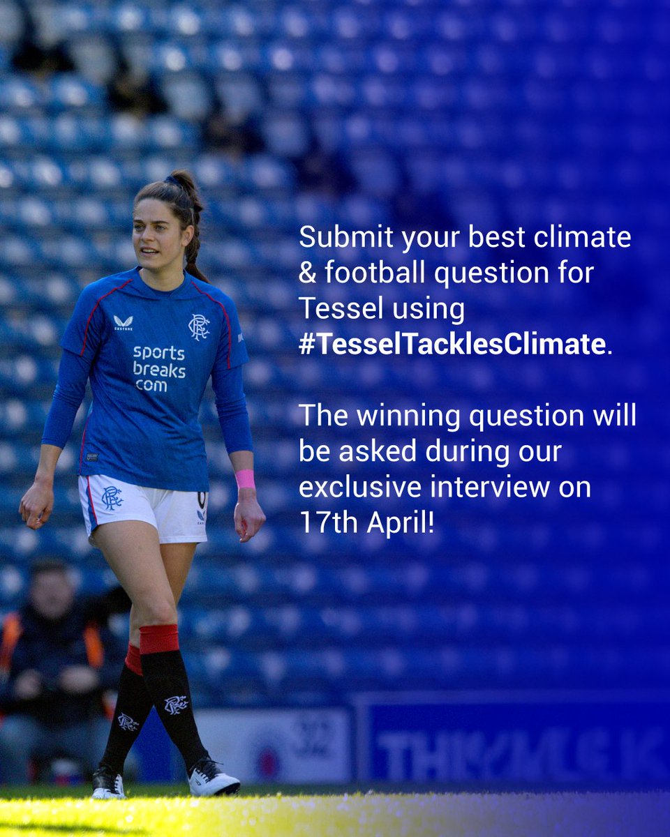 🌍⚽ #TesselTacklesClimate | We're thrilled to be featuring Tessel Middag (<a href="/tesselmiddag/">Tessel Middag</a>) —an international footballer and passionate climate advocate, in an upcoming interview! As a football ambassador championing climate action, Tessel blends sport and sustainability to inspire