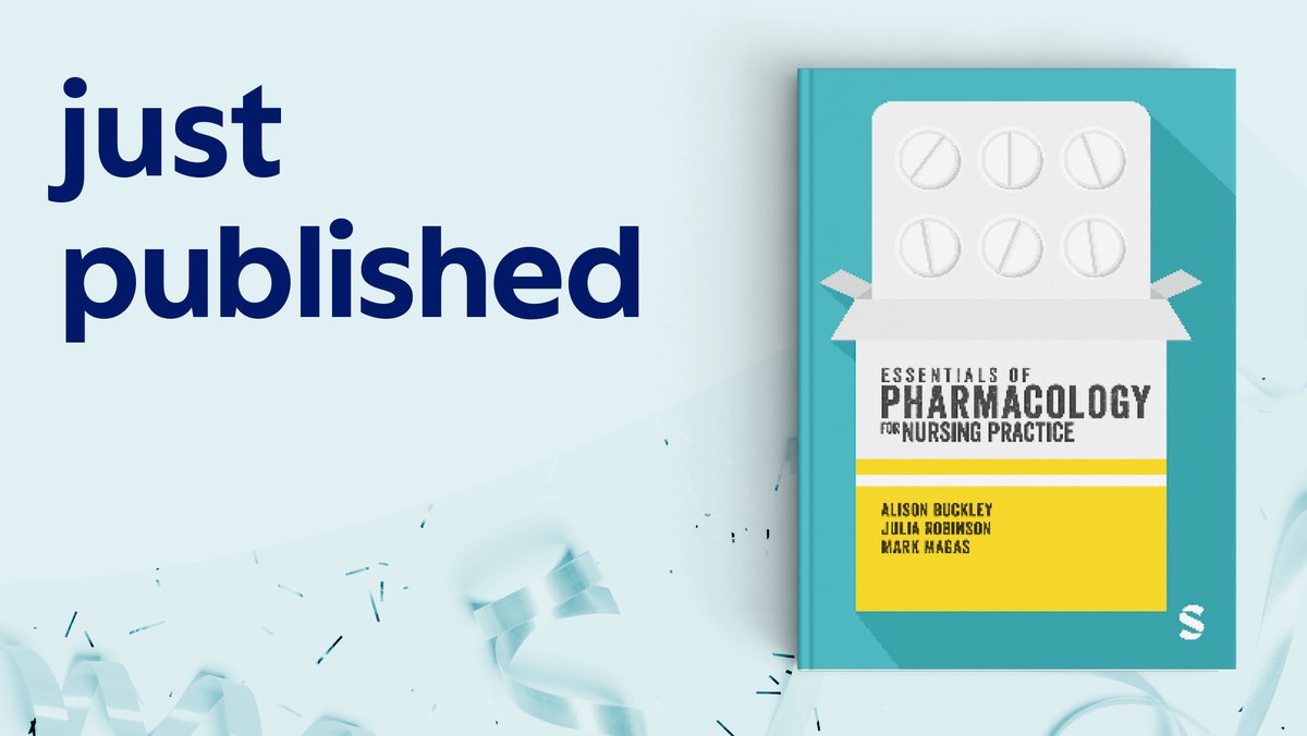 Congratulations to our Senior Lecturer, Julia Robinson, and colleagues at <a href="/CumbriaUni/">University of Cumbria</a> on the publication of their new book, Essentials of Pharmacology for Nursing Practice. A fantastic achievement and a valuable contribution to the field! 👏
ow.ly/hPoL50VuvKQ