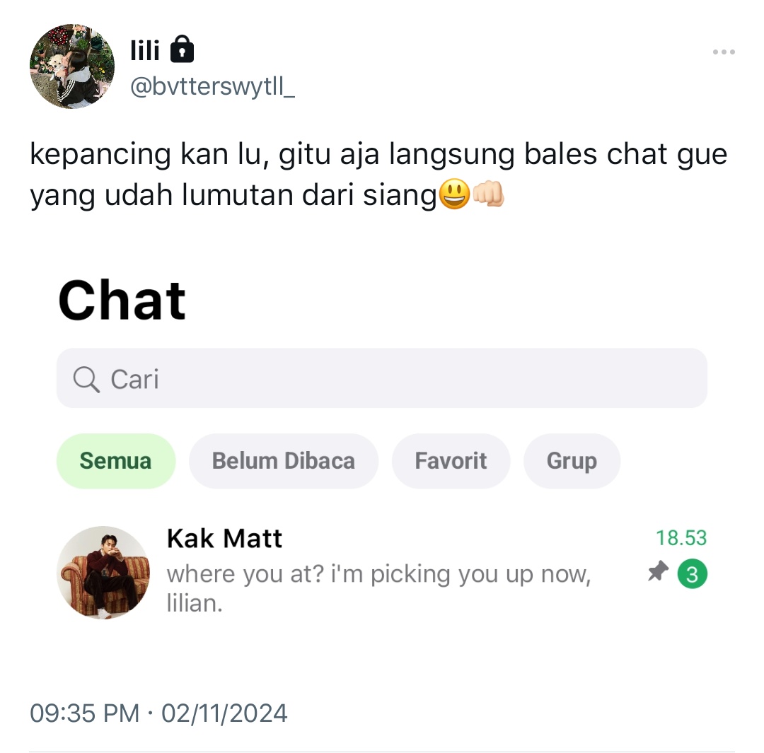 — Mancing

mark lee few tweets au