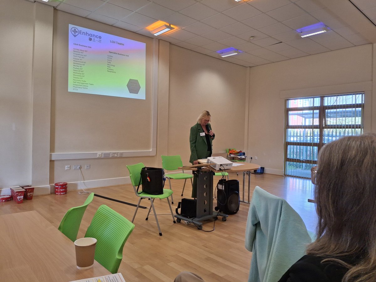 BSA_Leeds9's tweet photo. An absolute pleasure to be amongst the delivery/NHS partners to celebrate the work done under the  #Enhanceprogramme so far. Well done to all organisations/individuals for the work over the last 3 years and especially Leeds Older People's Forum @LeedsOPF https://t.co/dc13oFs2Hb