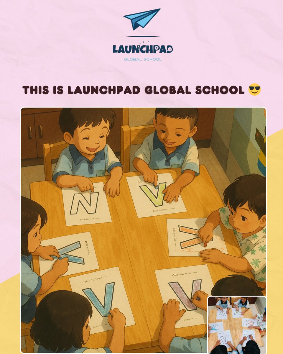 launchpad_sch's tweet image. This Ghibli-inspired edit captures the beauty of childhood at LaunchPad—where learning, adventure, and wonder come together✨

📍 Give your child a world of possibilities. Enroll today!