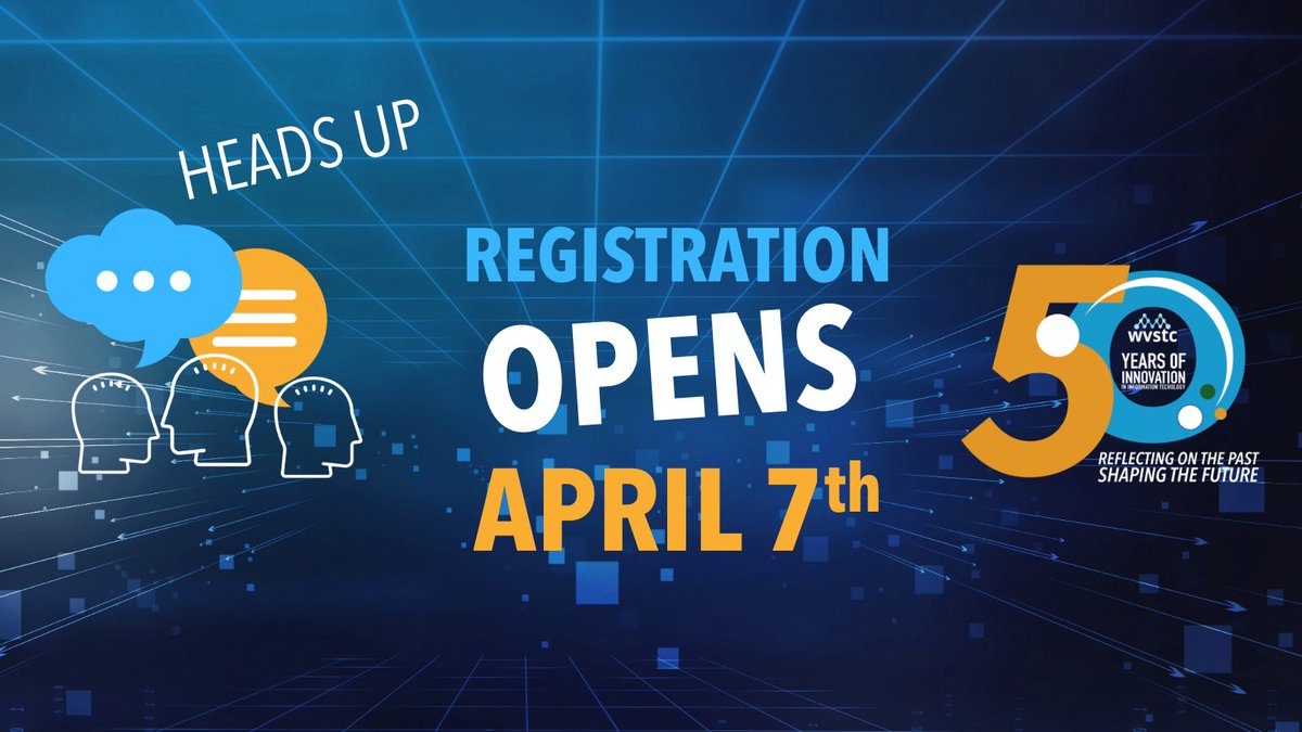 Early Bird  🐦 pricing OPENS Monday, April 7th 
visit wvstc.com to register, but not until MONDAY ! 😀
￼