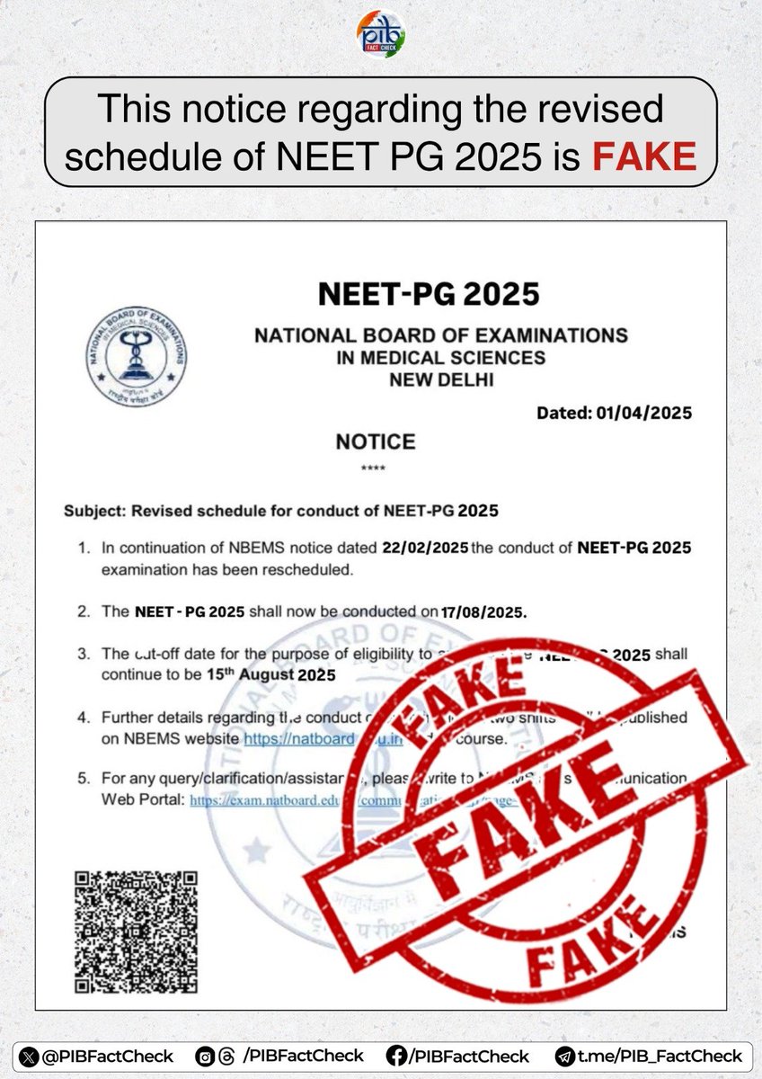 PIB Fact Check tweet media
