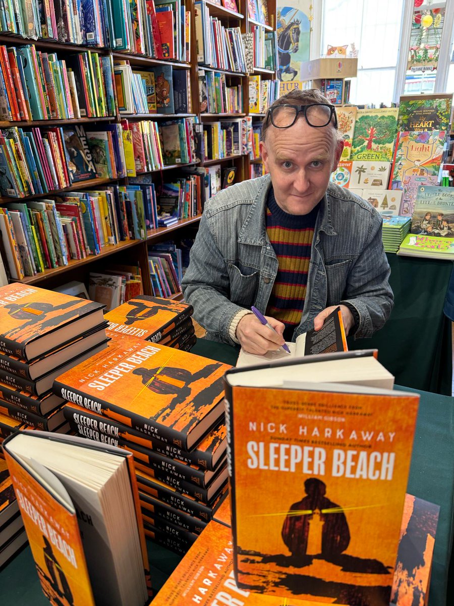 West End Lane Books (@welbooks) on Twitter photo Always a pleasure to have the wonderful Nick Harkaway in to sign! We've got signed copies of his latest, SLEEPER BEACH available now, in-store and online! welbooks.co.uk/shop/p/sleeper… Always a pleasure to have the wonderful Nick Harkaway in to sign! We've got signed copies of his latest, SLEEPER BEACH available now, in-store and online! welbooks.co.uk/shop/p/sleeper…