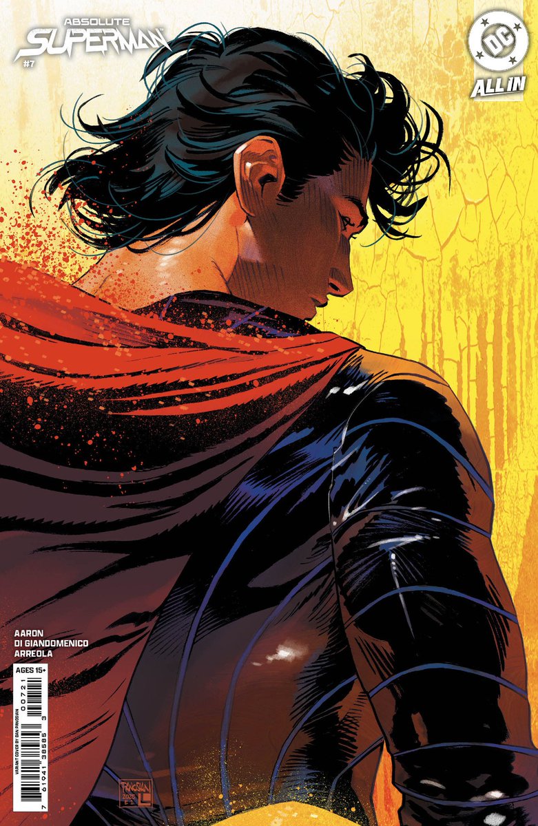 Dan Panosian's cover for Absolute Superman #7
