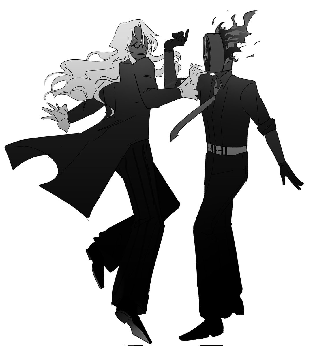 SILVERSTRJNGS's tweet image. [⏰🧵/#clockstrings]
—
Dance along with me,won&apos;t you Dante?

#PMYume