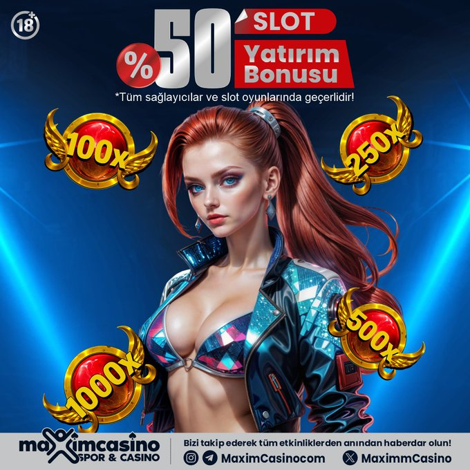 MaximmCasino's tweet photo. 🐞Slot Oyuncularına Özel Kazandıran Oyunlar ve Extra Bonus Fırsatları

🧿%5️⃣0️⃣ #SLOT Yatırım Bonus Fırsatı
🎰TÜM Sağlayıcı TÜM Slot Oyunlarında Geçerli

📈Maximum Kazanç İçin Hemen Tıkla https://t.co/jeDiKAU3s5

#MaximCasino #Slot #PragmaticPlay #Amusnet #MaxWin https://t.co/lYOmJnJrbD