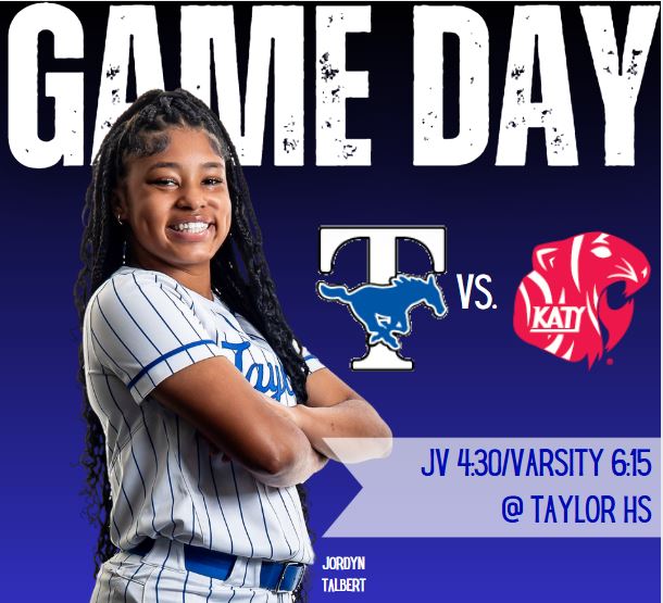 Taylor Softball (@thsmustangsb) on Twitter photo HOME GAME tonight vs. Katy!!
Fill the stands with blue and be LOUD!!
<a href="/taylor_mustangs/">Taylor Athletics (Katy ISD)</a> <a href="/cbabin4437/">Chris Babin</a> HOME GAME tonight vs. Katy!!
Fill the stands with blue and be LOUD!!
<a href="/taylor_mustangs/">Taylor Athletics (Katy ISD)</a> <a href="/cbabin4437/">Chris Babin</a>