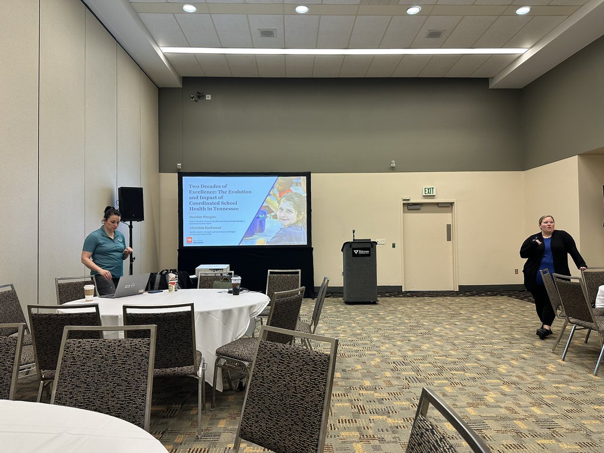 rtmshphysed's tweet image. Very informative session at #SHAPEBaltimore by @TNedu on Coordinated School Health presented by great presenters.
