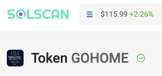 GOHOME TOKEN tweet media