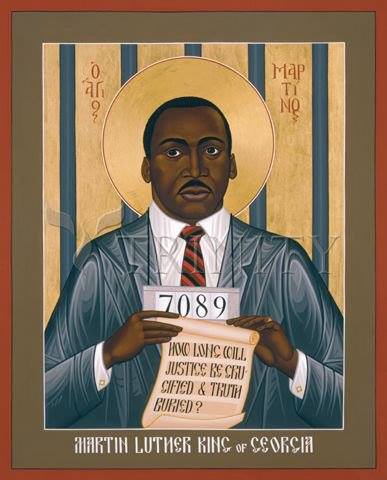 MLK was killed on April 4, 1968 at the Lorraine Motel while advocating for sanitation workers in Memphis, TN.

One year before his death (April 4, 1967) Dr. King gave his famous sermon at Riverside Church in New York, where he named the giant triplets of evil in America: racism,