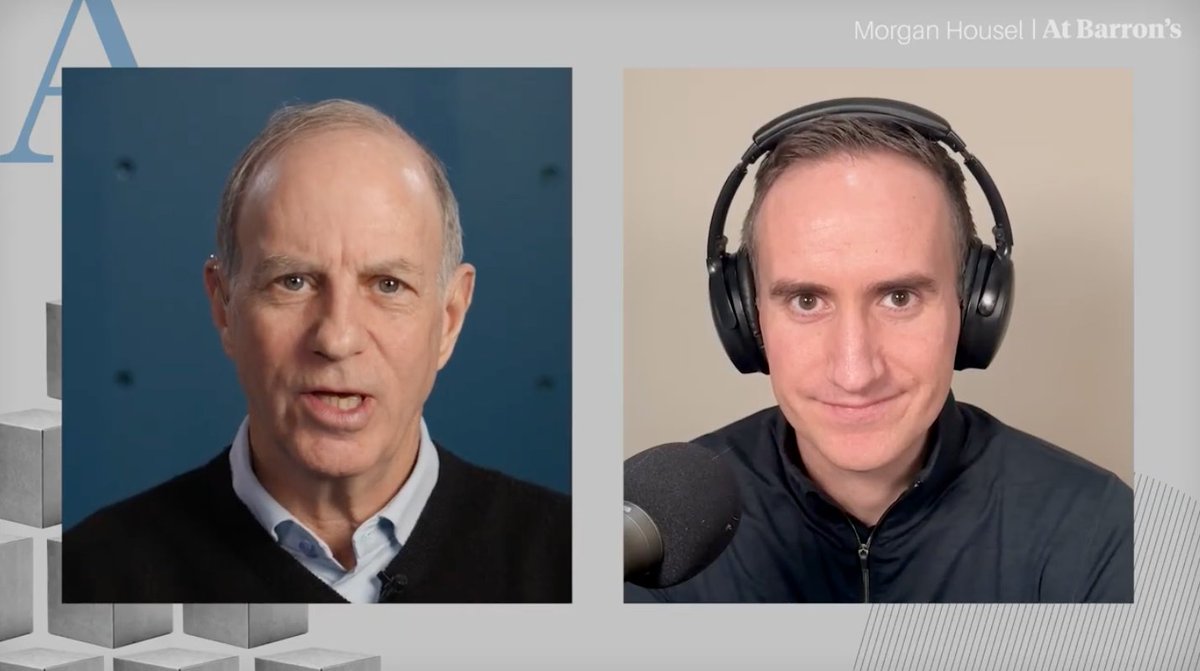kejca's tweet image. Morgan Housel on At Barron's podcast:
                                    
✨ "Investing is not the study of finance. It's the study of how people behave with money."

✨ "If you understand all of the facts and the data but you can't control your behavior, none of it matters."…