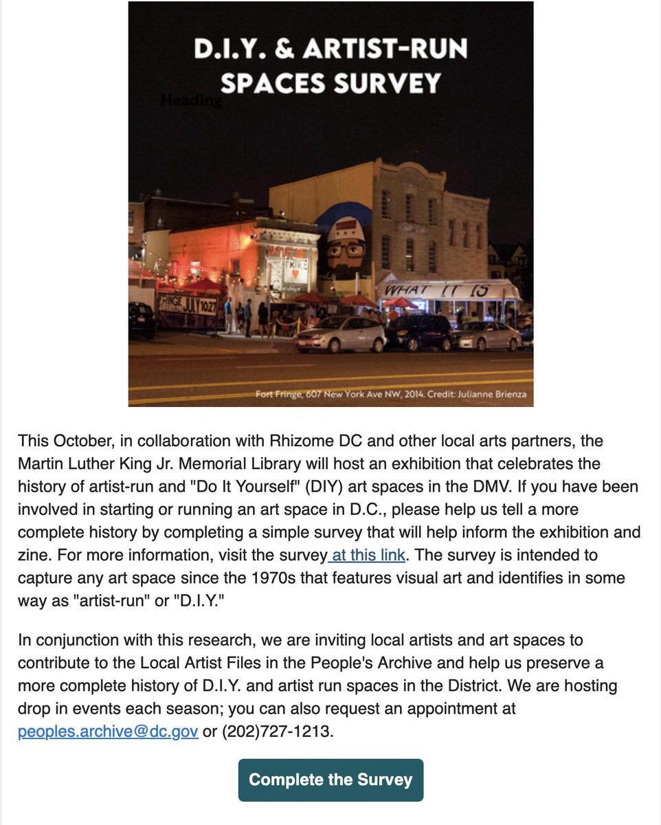 LINK TO FORM :: bit.ly/DIYDC