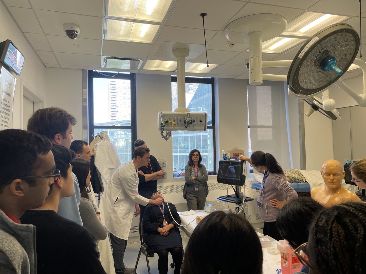 NYUGSOM Pathology Residency (@nyugsompathres) on Twitter photo Our cytopathology team was back in the simulation lab this week, guiding <a href="/nyugrossman/">NYU Grossman School of Medicine</a> medical students through hands-on practice with ultrasound guided thyroid FNA biopsies. Our cytopathology team was back in the simulation lab this week, guiding <a href="/nyugrossman/">NYU Grossman School of Medicine</a> medical students through hands-on practice with ultrasound guided thyroid FNA biopsies.
