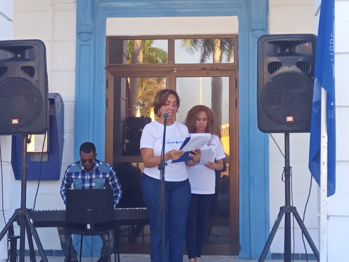 FrometaDaymi's tweet image. Matutino especial en @Etecsa_LasTunas celebrando un nuevo aniversario de las organizaciones UJC y OPJM.
#EtecsaTeAcompaña
#ETECSAesdelPueblo
#EtecsaConCuba
#JovenesConstruyendoElFuturo