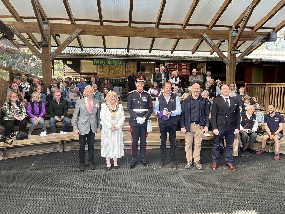 Ed Anderson, Lord Lieutenant of West Yorkshire (@lordltwy) on Twitter photo Many congratulations to the Nell Bank Charitable Trust on receiving their <a href="/KingsAwardVS/">The King's Award</a>. This wonderful charity is dedicated to helping every child connect with nature by running exciting, safe and educational outdoor activity days that inspire learning and inquisitiveness. Many congratulations to the Nell Bank Charitable Trust on receiving their <a href="/KingsAwardVS/">The King's Award</a>. This wonderful charity is dedicated to helping every child connect with nature by running exciting, safe and educational outdoor activity days that inspire learning and inquisitiveness.