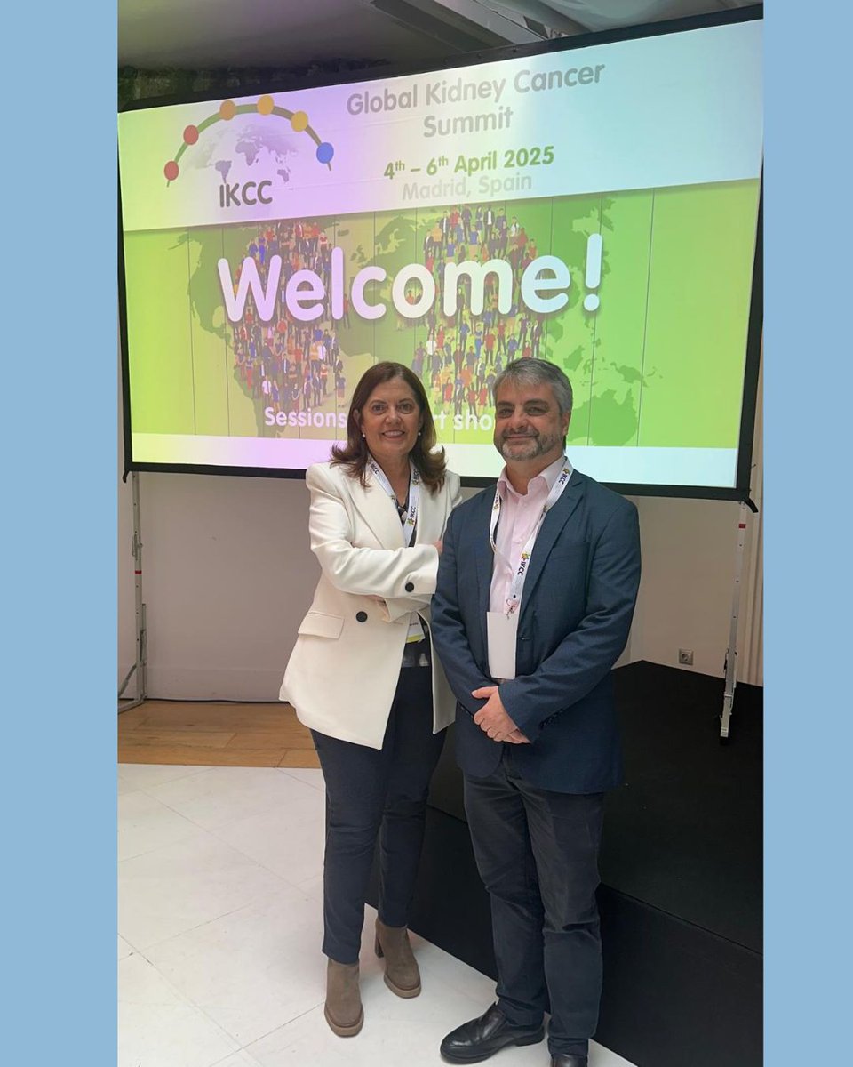 SOGUG (@sogug1) on Twitter photo La presidenta de SOGUG, <a href="/aranglezalba/">Arancha Glez del Alba</a>, inaugura la XV Global Kidney Cancer Summit, en Madrid. Un evento clave para expertos en cáncer renal poniendo el foco en la investigación y los pacientes
#kidneycancer #ikcc2025 <a href="/IKCCorg/">IKCC Kidney Cancer</a> <a href="/MSDEspana/">MSD España</a> <a href="/FNALCER/">Fed. Nac. ALCER oficial</a> La presidenta de SOGUG, <a href="/aranglezalba/">Arancha Glez del Alba</a>, inaugura la XV Global Kidney Cancer Summit, en Madrid. Un evento clave para expertos en cáncer renal poniendo el foco en la investigación y los pacientes
#kidneycancer #ikcc2025 <a href="/IKCCorg/">IKCC Kidney Cancer</a> <a href="/MSDEspana/">MSD España</a> <a href="/FNALCER/">Fed. Nac. ALCER oficial</a>