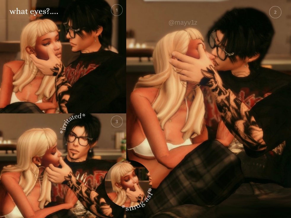 mayv1z's tweet image. Made my first couples posepack!!! (ft. Aspen and Ellio)