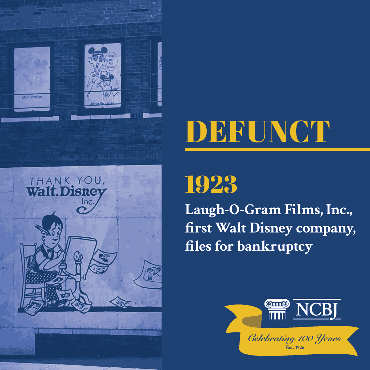 In #2026, #NCBJ will be celebrating their #100thAnniversary in #SanDiego. As we celebrate this milestone, let us take you through time 

The Chandler Act reorganized the Bankruptcy Act of 1898.

#bankruptcy #history #CentennialCelebration #NCBJ2026