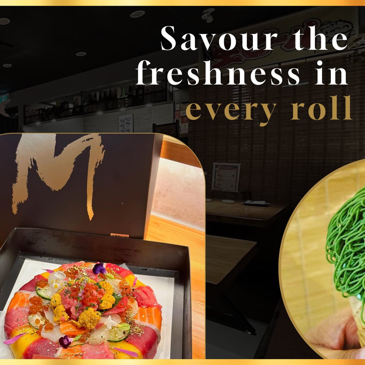 VipKeyClub's tweet image. 🍣M Sushi Bar 🍣

Experience the pinnacle of sushi excellence at M Sushi Bar in Richmond. 

📷 : @m_sushi3866
☎️：6042851855

Unlock M Sushi Bar today using our link in our bio. 🔓

What will you unlock?

#VIPKeyClub #Sushi #VancouverEats #RichmondEats