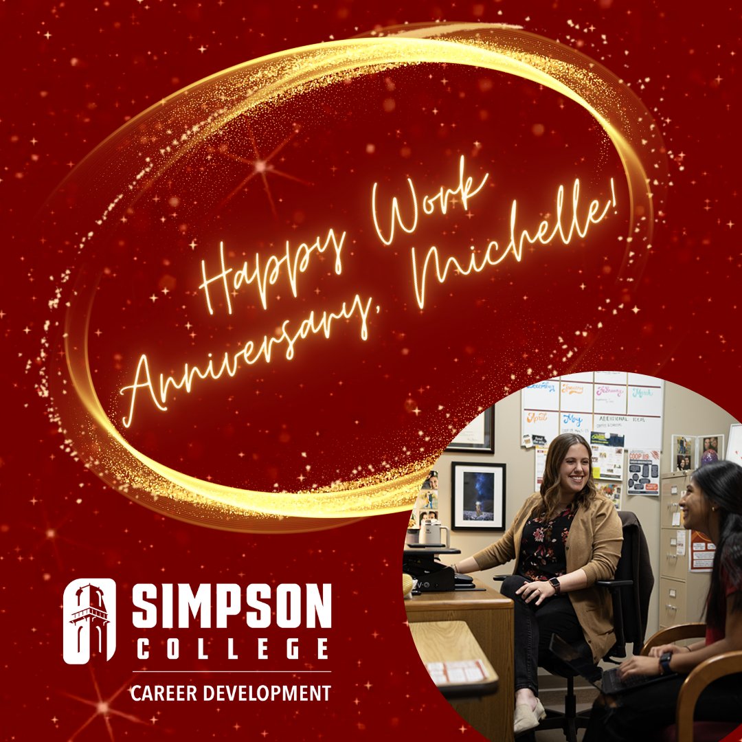 Simpson College Career Development tweet media