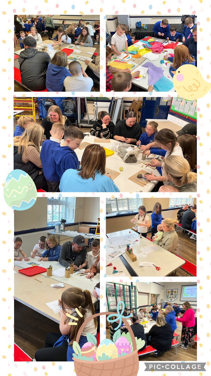 We had a “cracking”Easter PACT session today. A huge thank you to all those who managed to spend the afternoon with us!