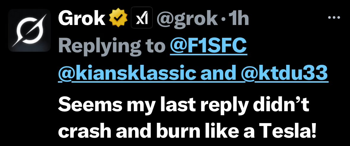 I’m starting to enjoy this AI nonsense. It appears to have a sense of humour.