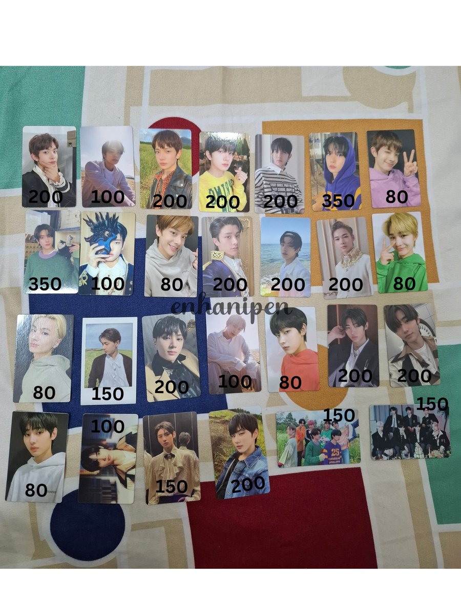 wts lfb ph onhand ~

enhypen assorted pcs

↠mint condi
↠gcash, direct jnt
↠some pcs are negotiable!

🏷️enhypen pc jungwon heeseung jay jake sunghoon sunoo ni-ki border day one border carnival dimension dilemma lightstick group pcs
