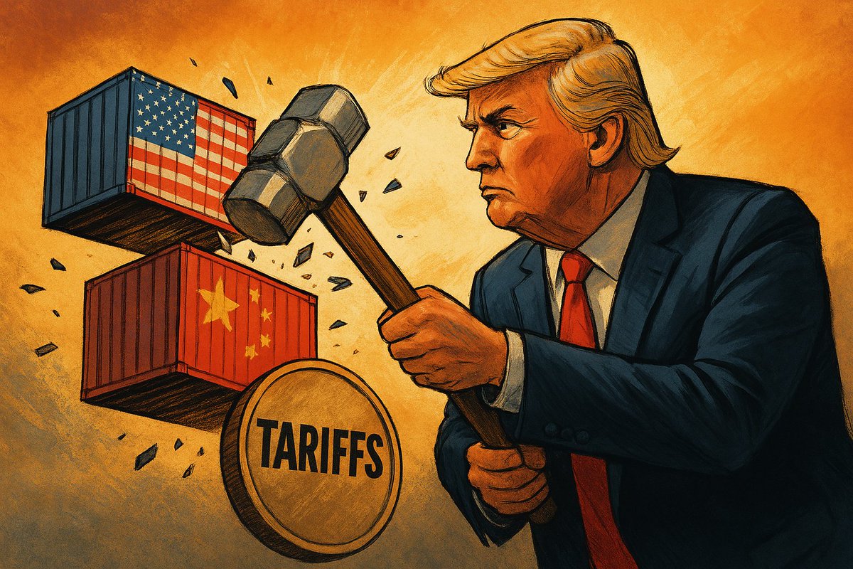 oranged_mike's tweet image. Trump zündelt nicht – er spielt Schach.
Zölle sind kein Wutausbruch, sondern geopolitisches Kalkül. Wer sie nur als Wirtschaftspolitik versteht, verpasst das große Spiel um Macht, Dollar und globale Vorherrschaft.
meinemeinung.substack.com/p/zolle-als-ge…