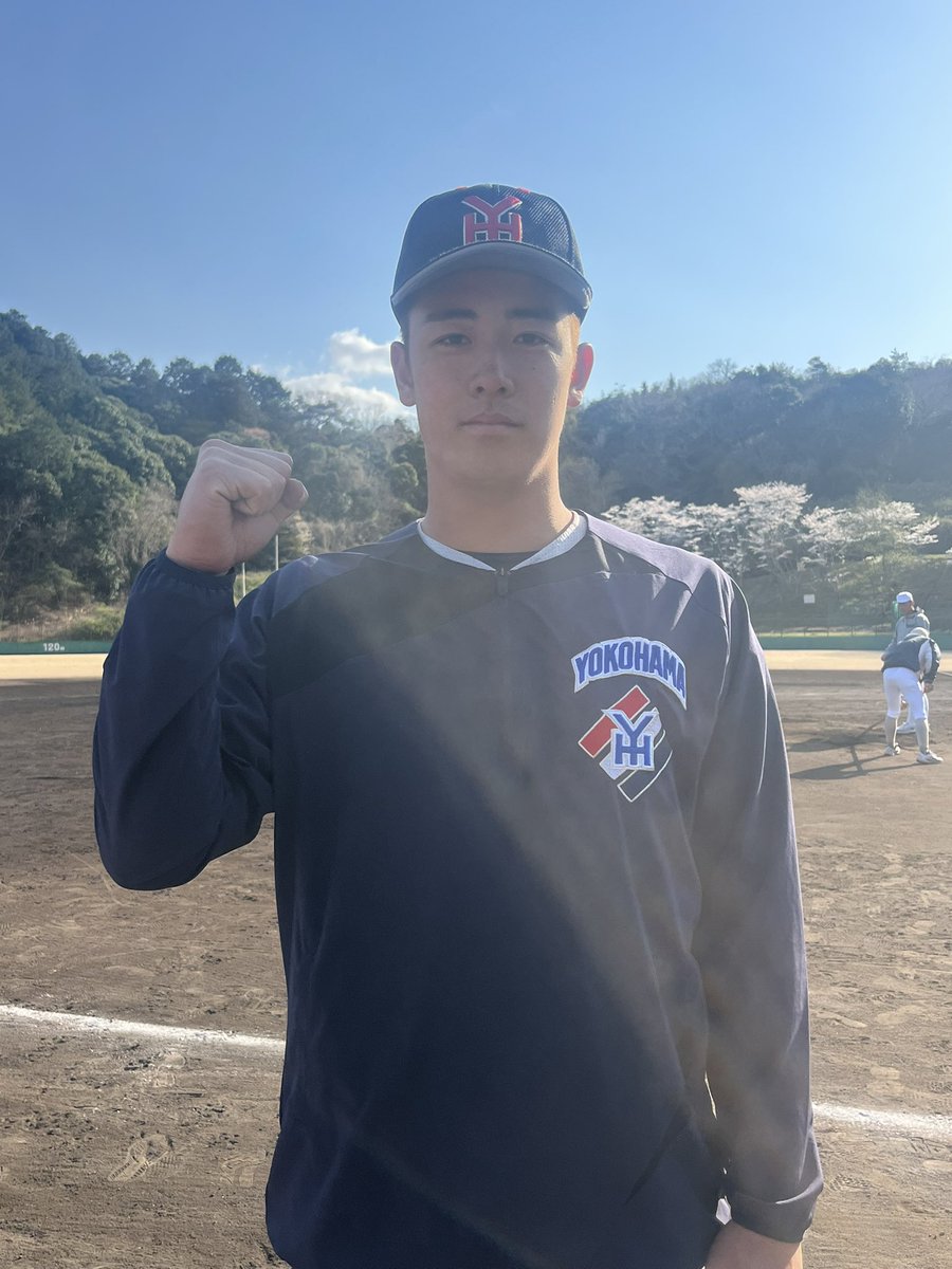 #横浜 #奥村頼人 選手⚾️
春の頂点に輝いてから早くも5日！
強化合宿では充実した
日々を送れているという奥村くん☺️💐

なかでも気になった選手が
未来富山の江藤くんだそうで✨
「キャッチボールをして
すごい球を投げるなと思ったので
自分から積極的に質問をして
学んでいきたいです！」